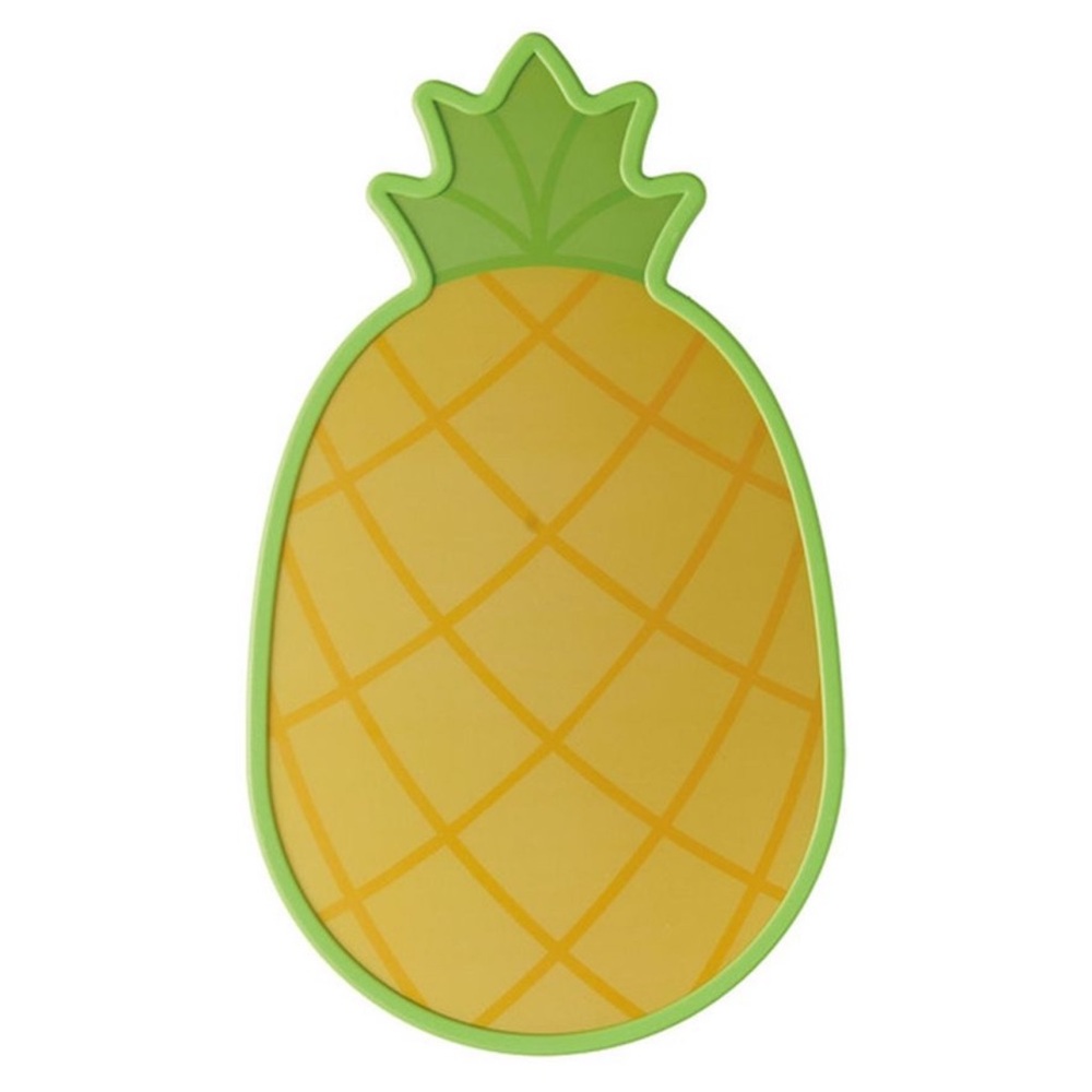 Crofton Pineapple Fruit Shape Double Sided Large Surface Cutting Chopping Board